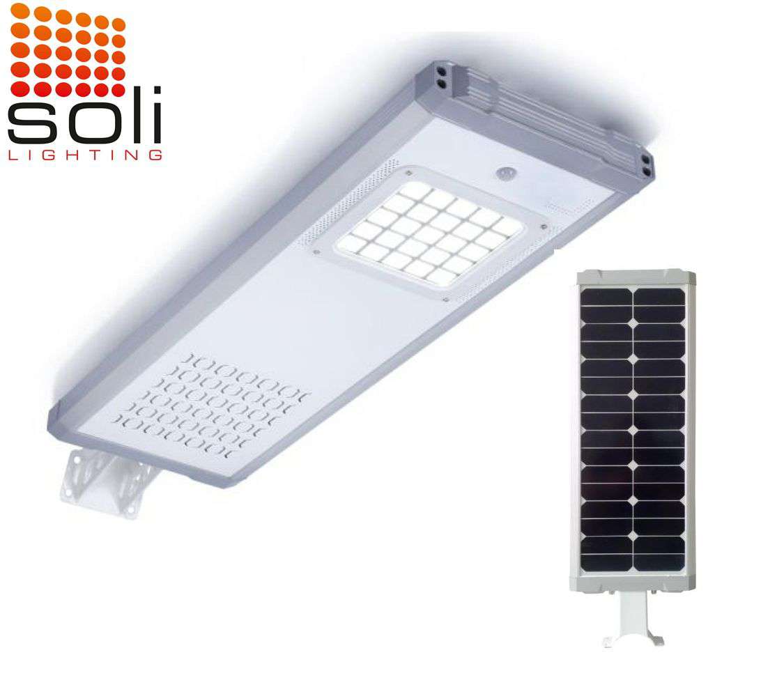 60W Solar Sokak Lambası -SOLI-460KP