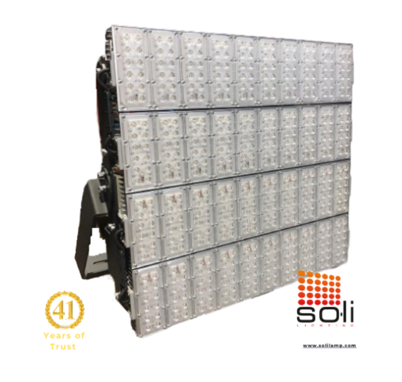 1340W MODÜLER HYBRİD LED PROJEKTÖR STADYUM SAHA AYDINLATMA 220VAC GEN 4.5 -SOLi1340MH-ARENA
